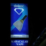 Karacalar Yapı Dijital Baskı Işıklı Bayrak Tabela 2